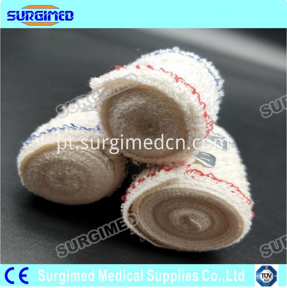 Medical Wound Dressing Elastic Spandex Crepe Bandage